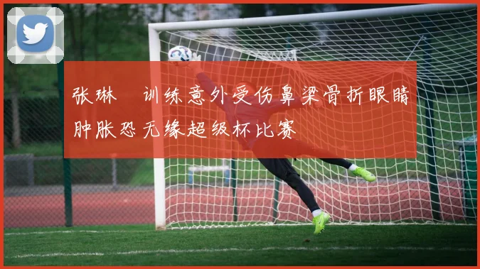 张琳芃训练意外受伤鼻梁骨折眼睛肿胀恐无缘超级杯比赛